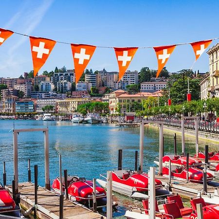 Apartament Sunrise House Lugano Zewnętrze zdjęcie